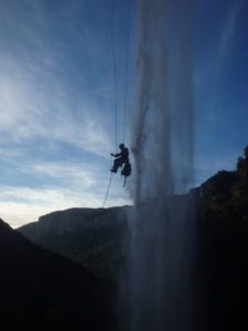 Grande verticale Canyoning Royans Vercors