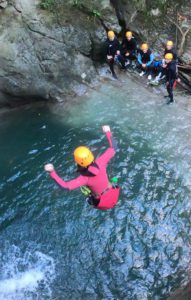 canyoning versoud