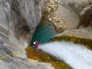 Canyoning Grèce centrale
